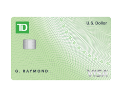 TD U.S. Dollar Visa Card credit card
